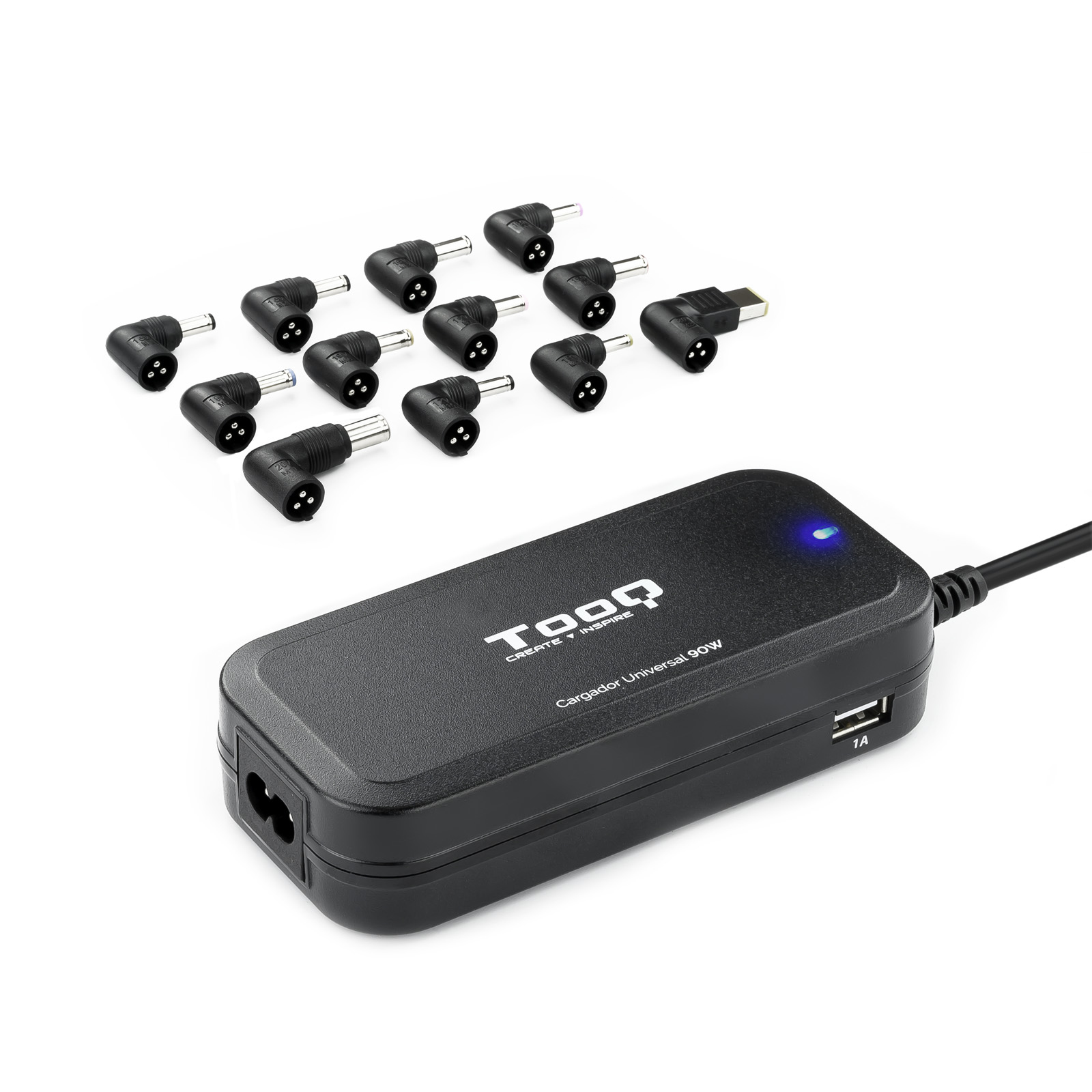 TooQ Technology Chargeur universel TooQ 90W - 12 embouts