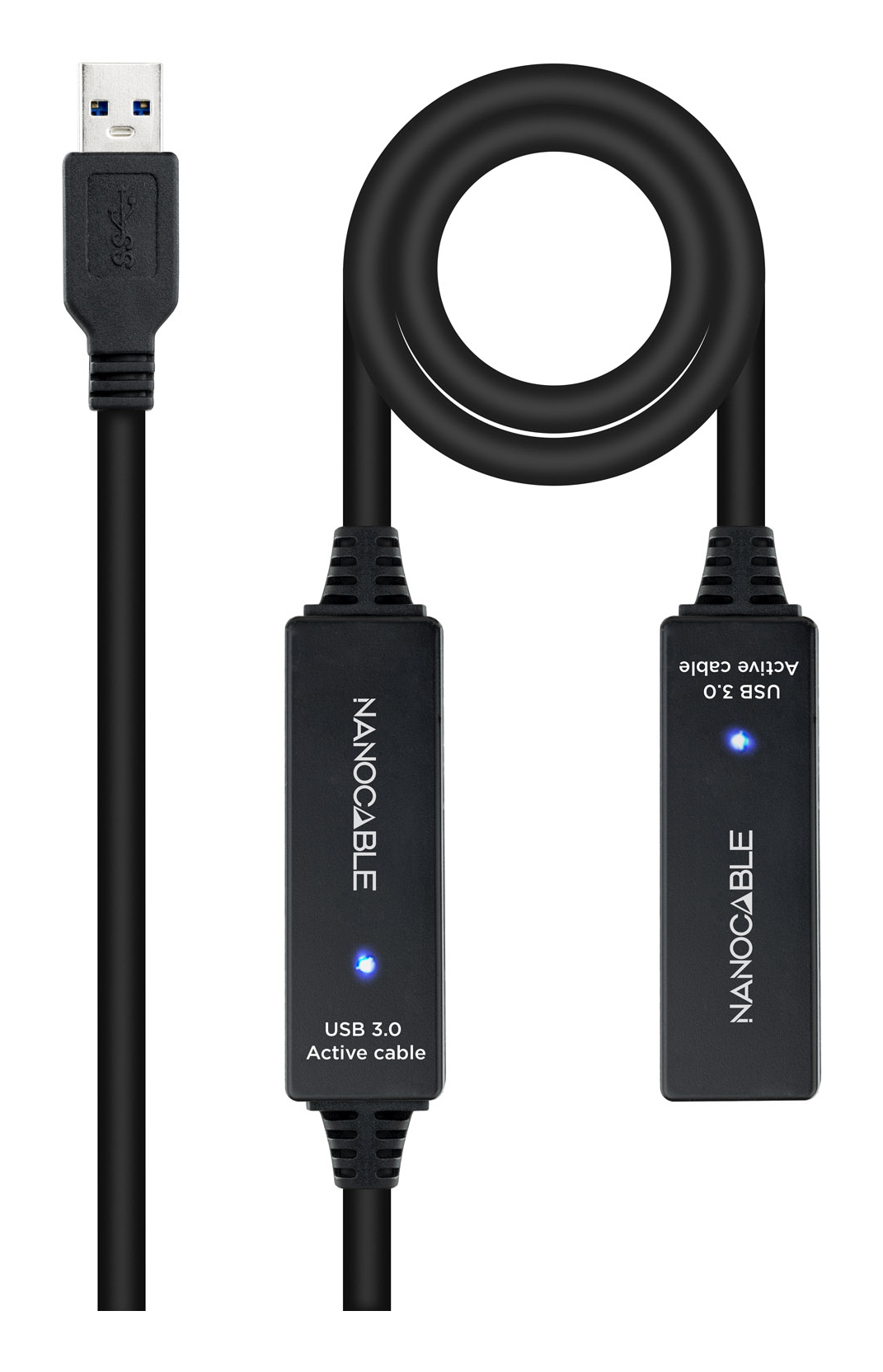 Nanocable Prolongador Amplificado USB 3.0 A/M-A/H 15m