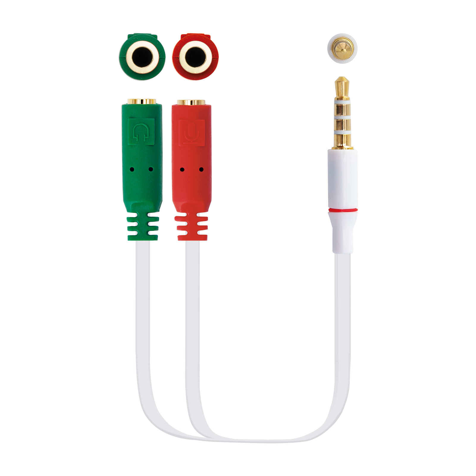 Nanocable Cable Adaptador Audio Jack 3.5/M 4Pines