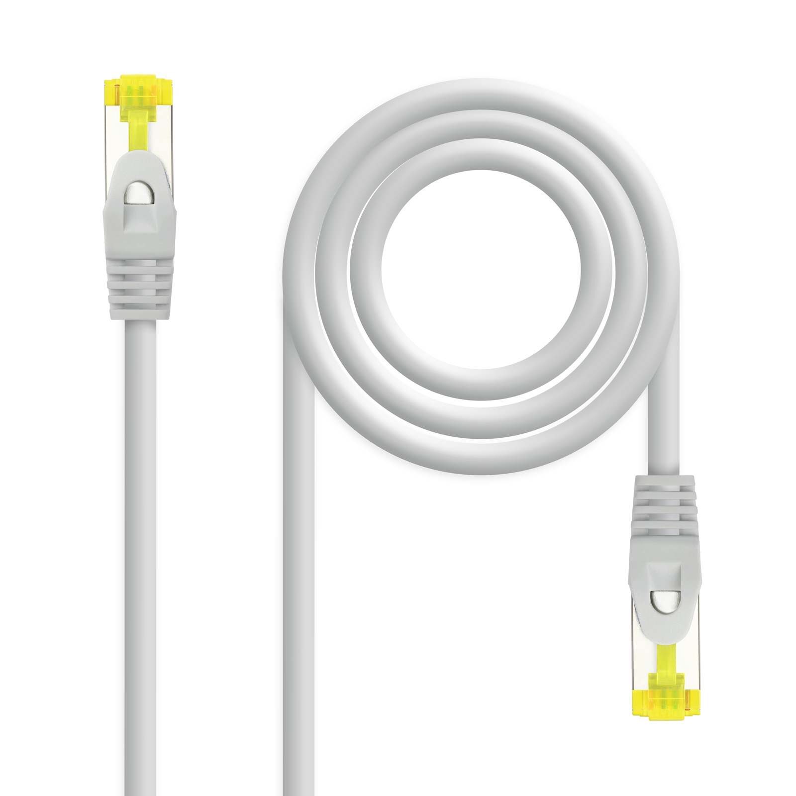 Nanocable Cable de Red RJ45 LSZH Cat.6A SFTP AWG26 10m Gris