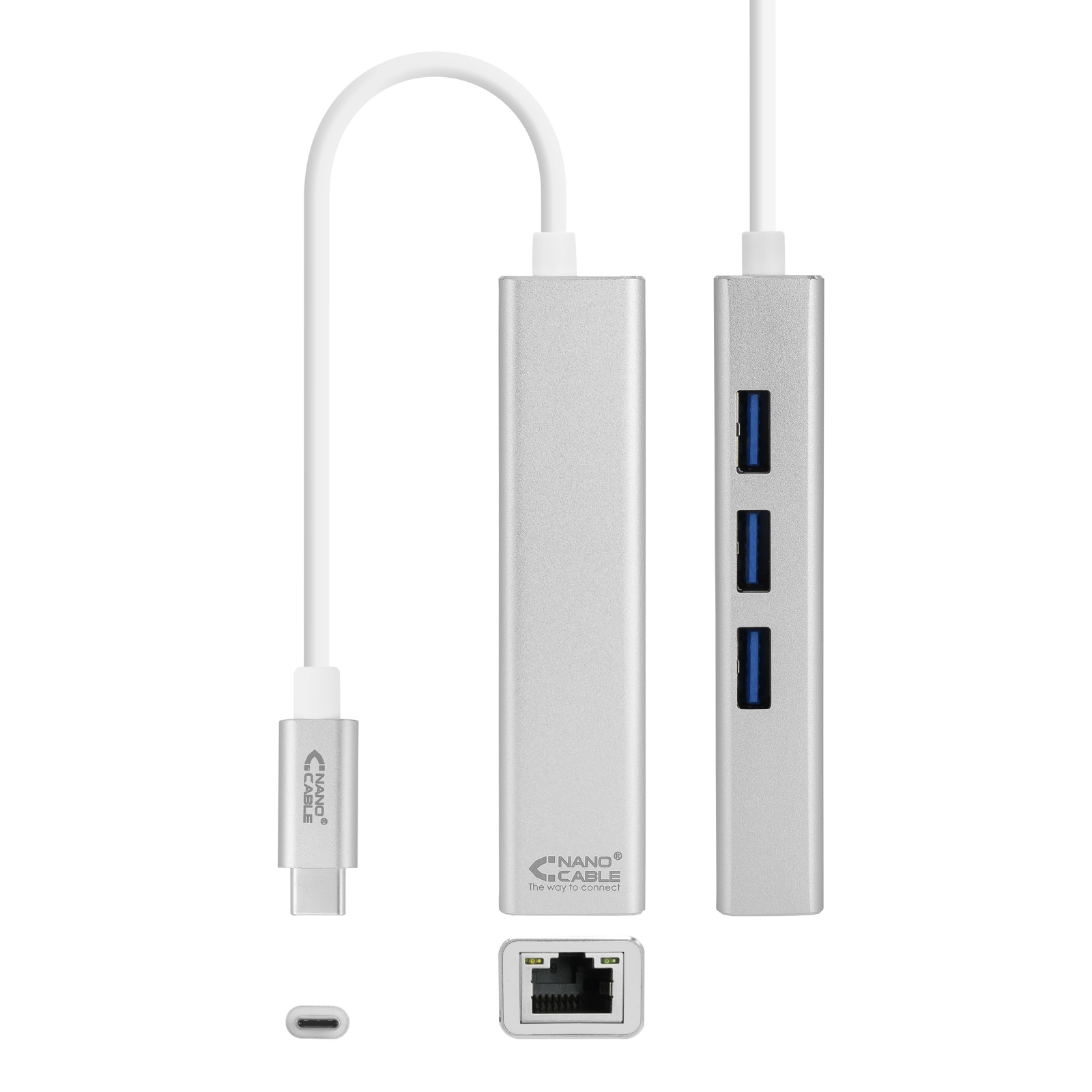 Nanocable 10.03.0404 carte réseau Ethernet 1000 Mbit/s