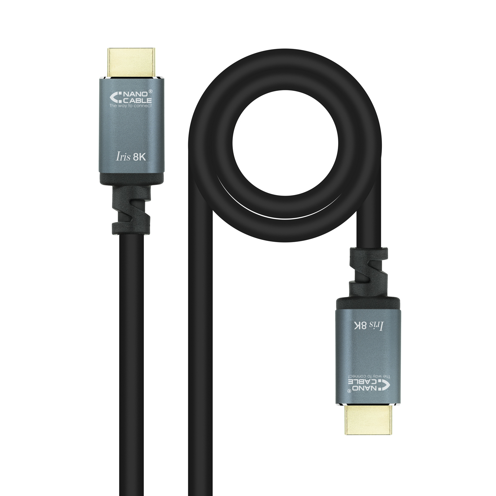 Nanocable CÃ¢ble HDMI 2.1  0.5m M/M (Noir)