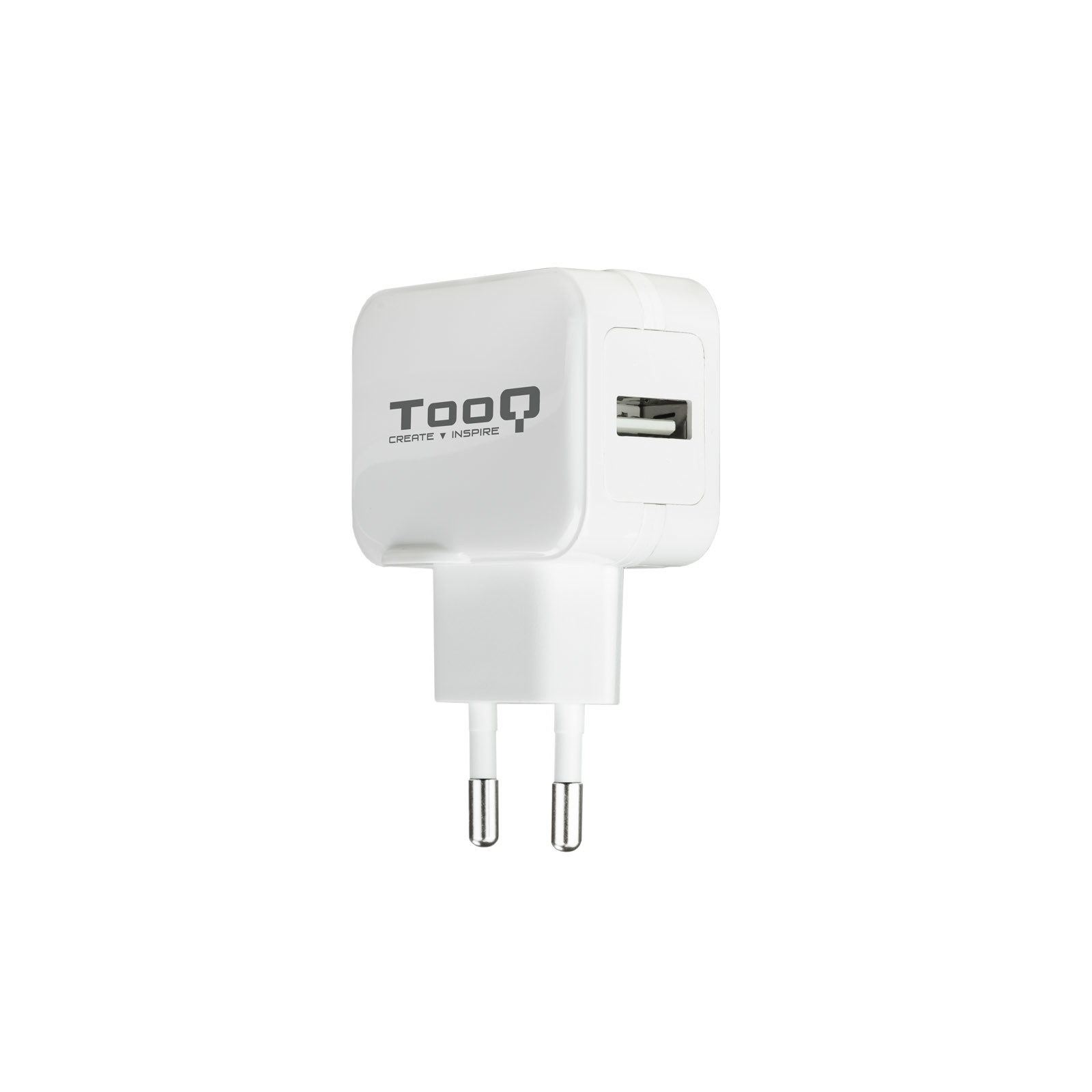 TooQ Technology Chargeur secteur TooQ 1 port USB 12W (Blanc)