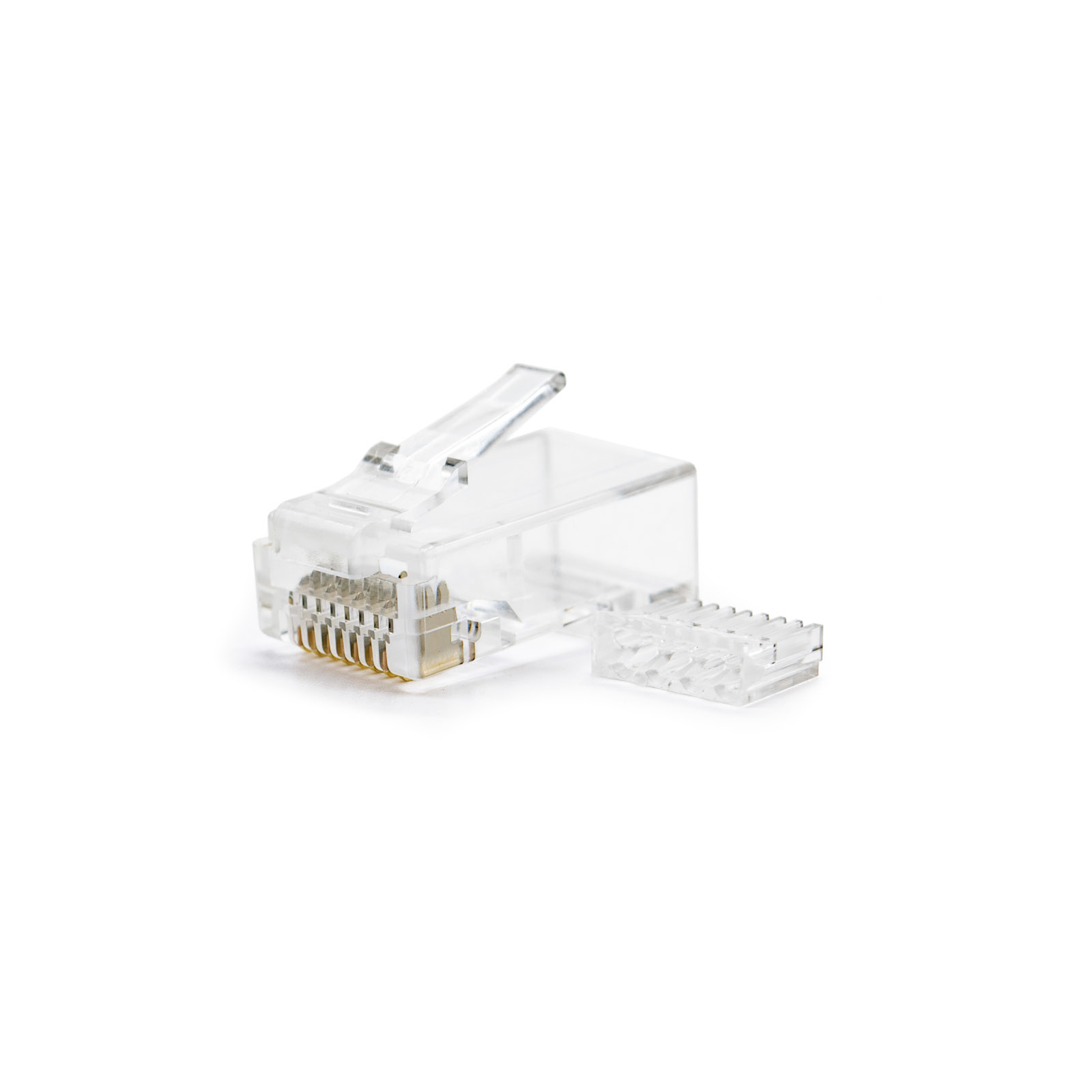 Nanocable 10.21.0201-100 connecteur de fils RJ-45 Transparent