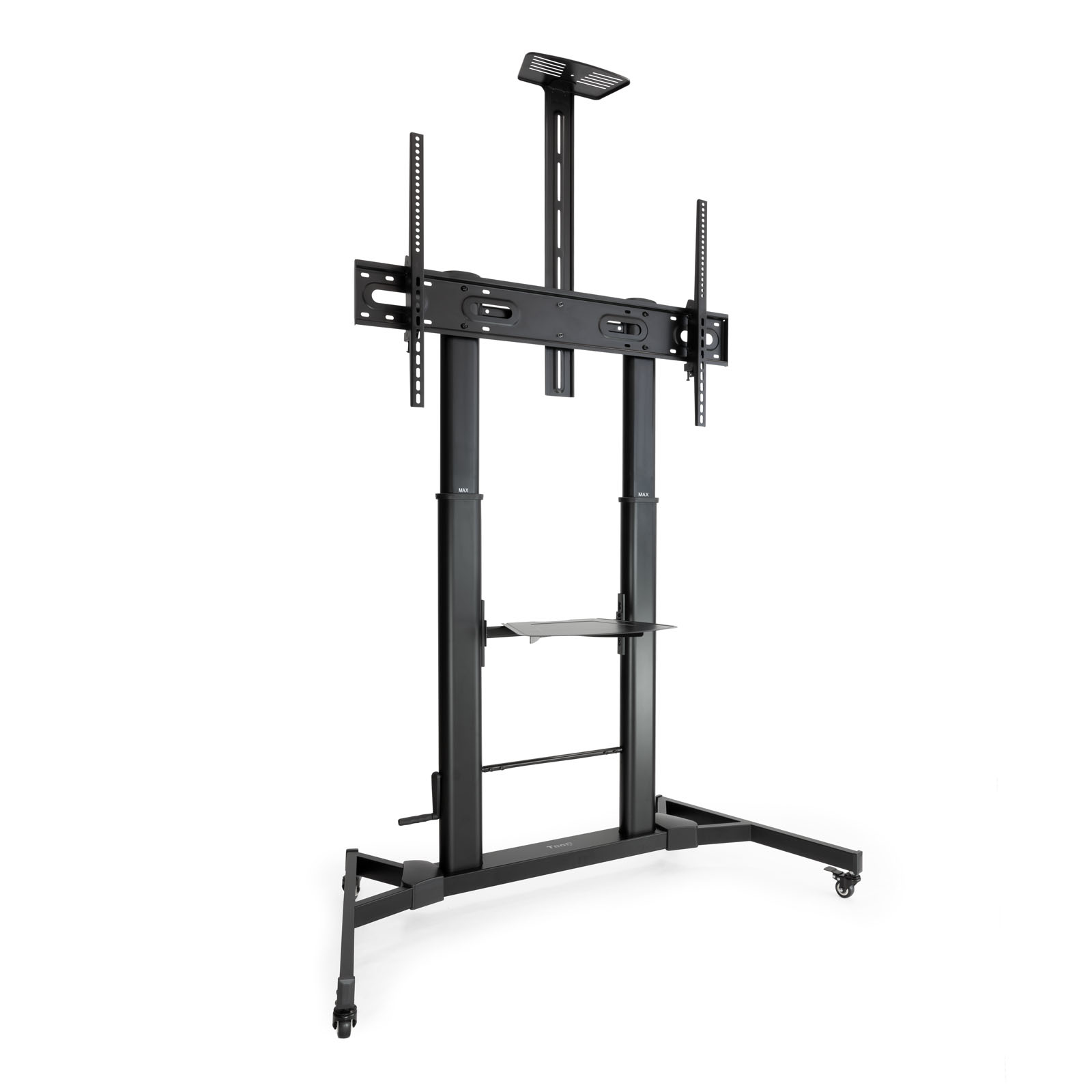 TooQ Technology Zeus FS20400M-B Support de Sol Réglable pour TV 60