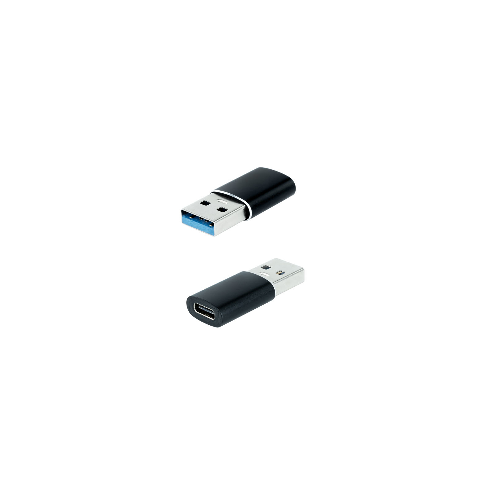Nanocable Adaptateur USB-A/C 3.1 (Noir)