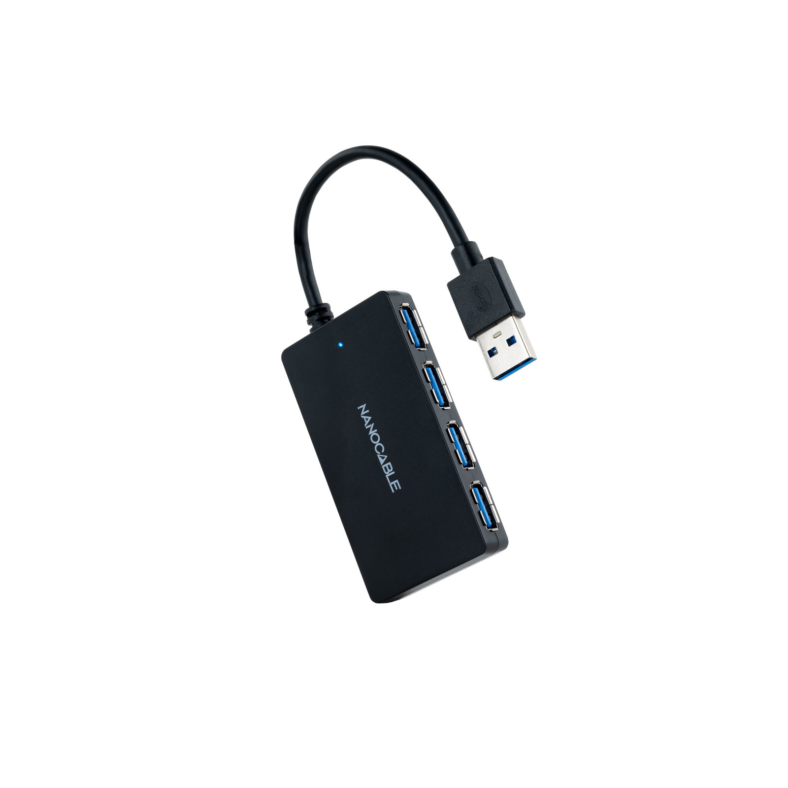 Nanocable 10.16.4403 Hub 4x USB 3.0 Noir
