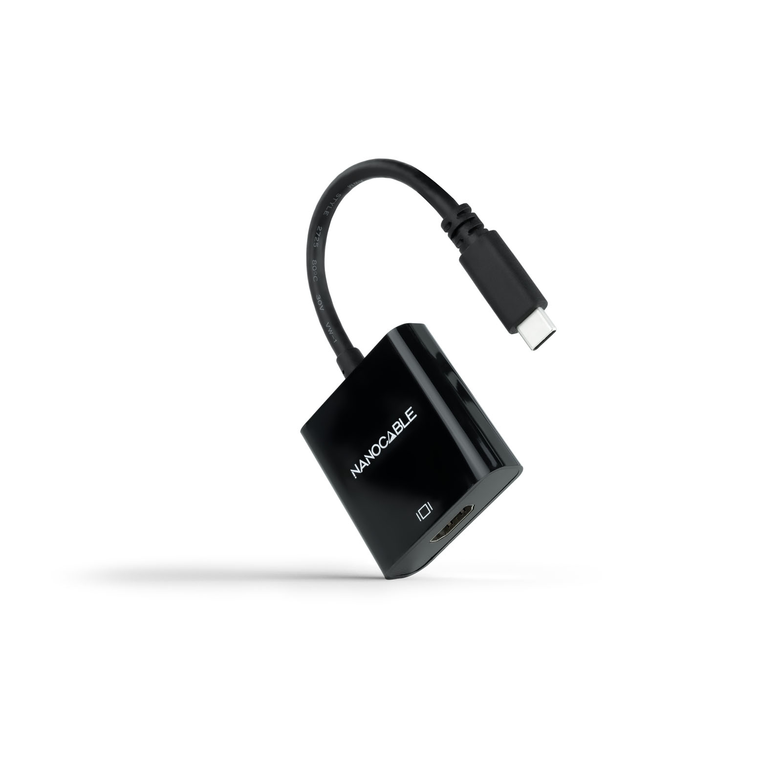 Nanocable Adaptateur Nanocâble USB-C vers HDMI Mâle/Femelle 15cm
