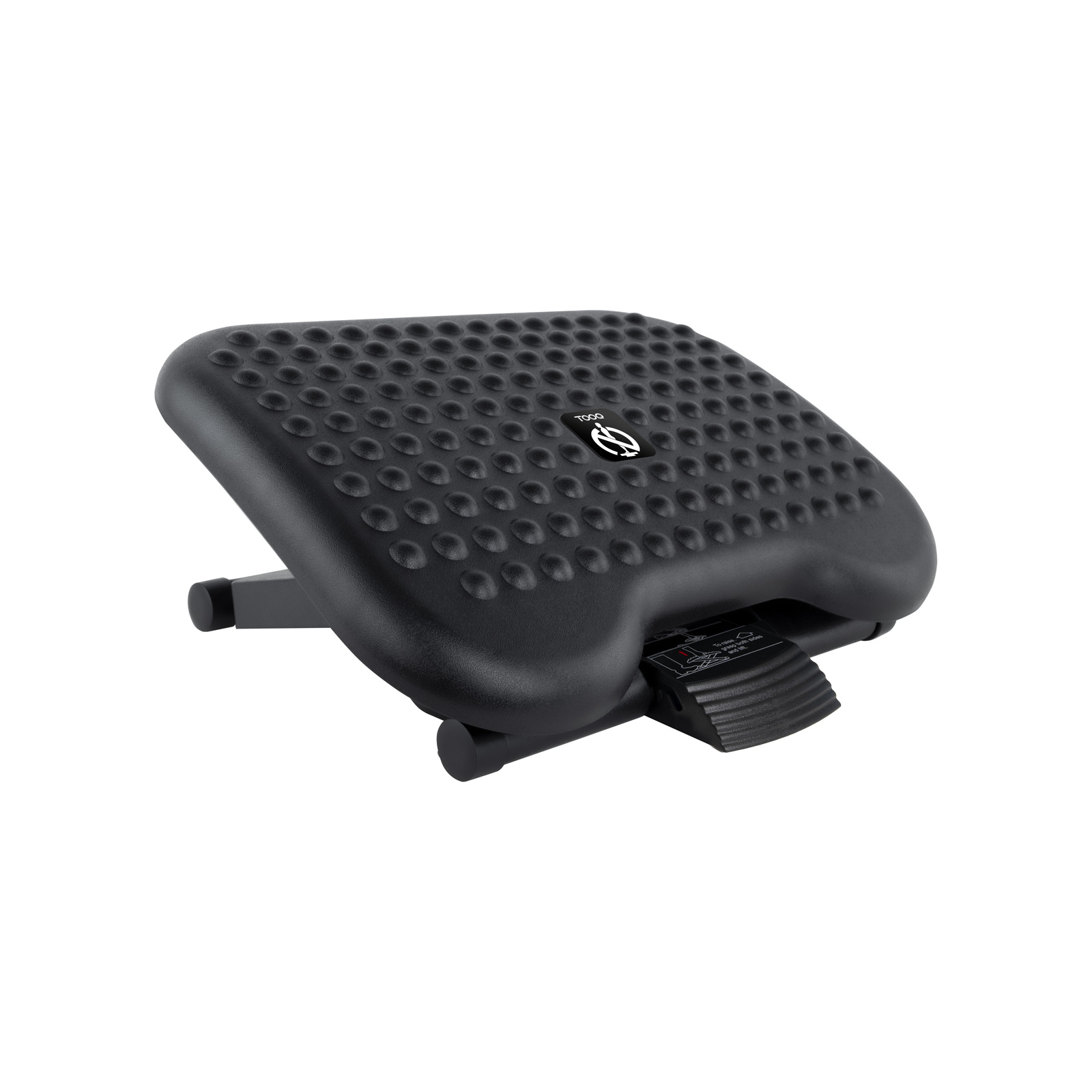 TooQ Technology Repose-pieds réglable en hauteur et en inclinaison Tooq TQFR0603-B (Noir)