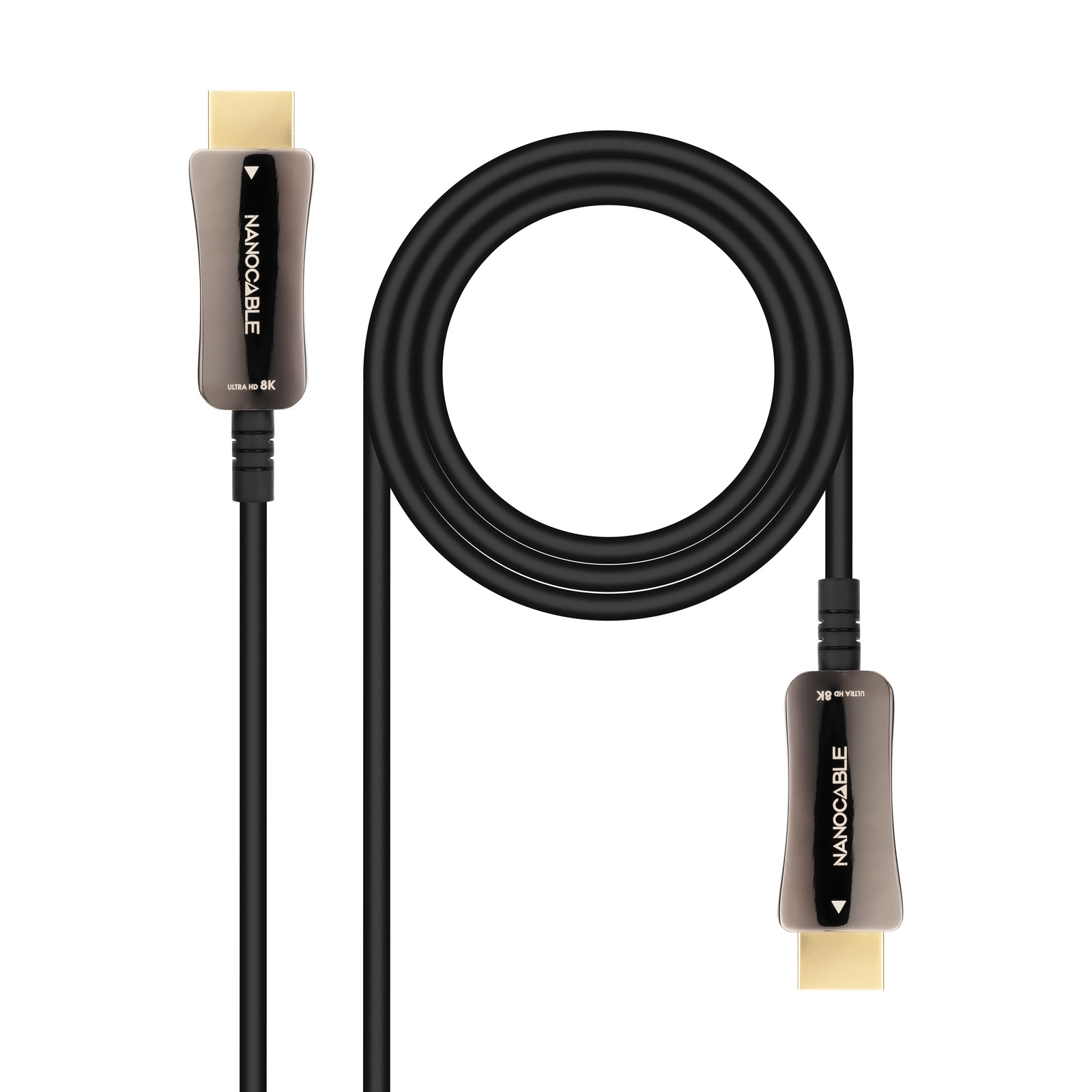 Nanocable Câble HDMI 2.1 AOC 8K Mâle/Mâle 10m Noir