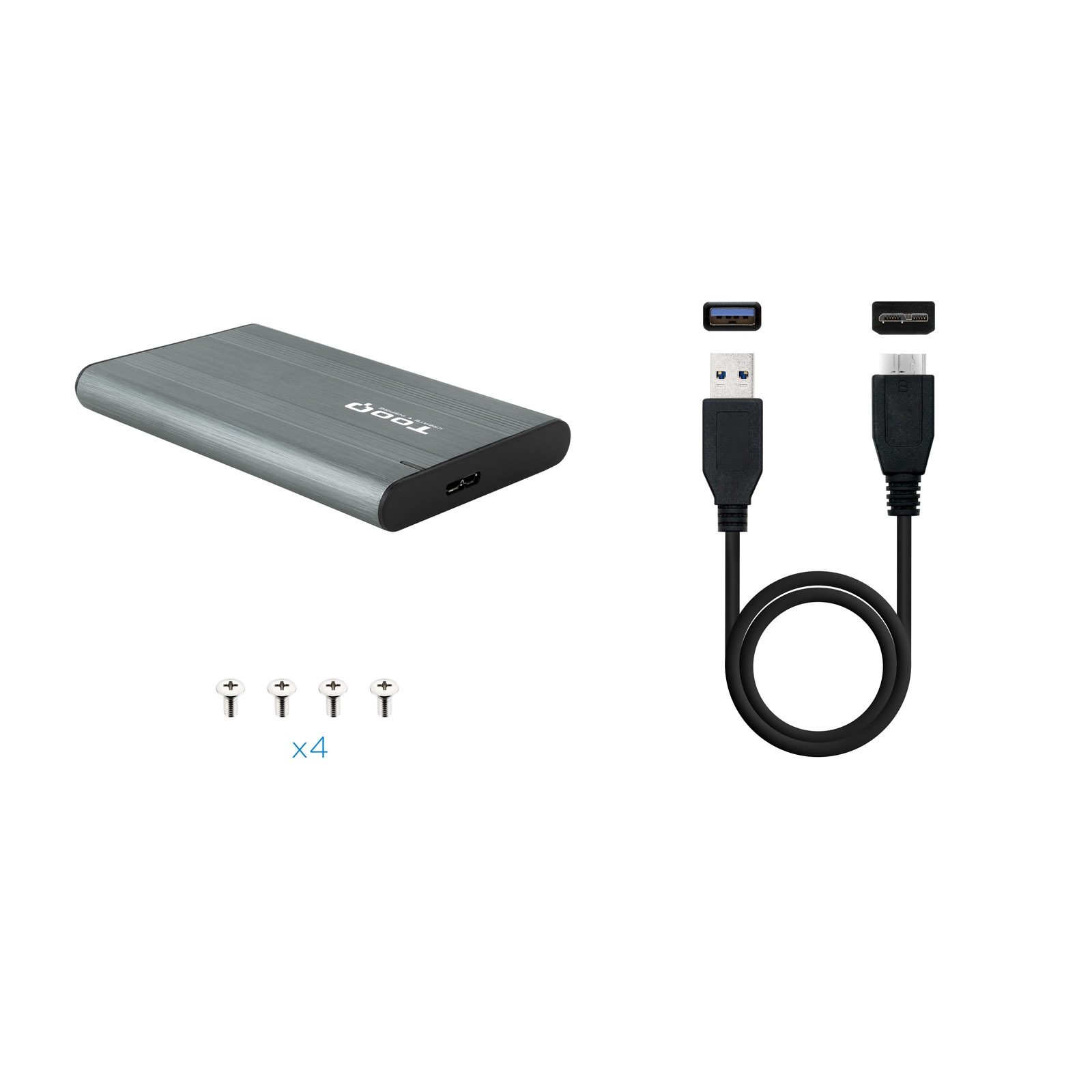 TooQ Technology Boitier externe USB 3.1 TooQ TQE-2503