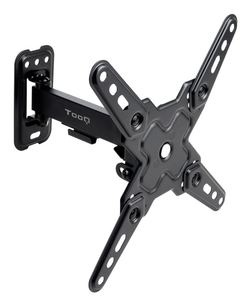 TooQ Technology Support mural extensible LP1343TN-B pour téléviseurs de 13 à 43 pouces VESA 200 Max 20 kg Noir