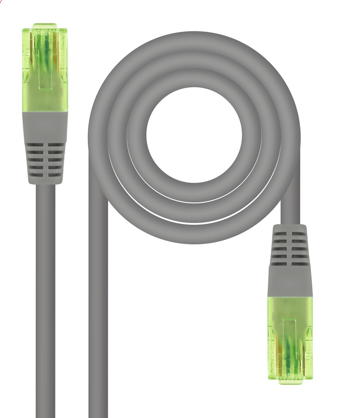 Nanocable Câble réseau 10.20.1425 Cat.6 UTP RJ45 25 m Gris AWG26 CCA