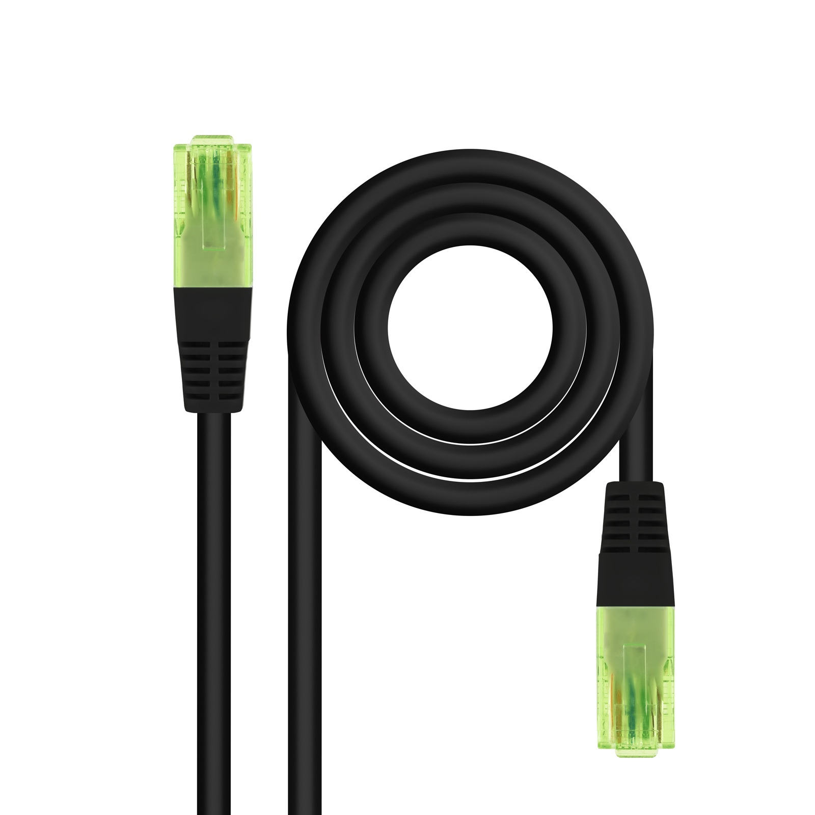 Nanocable Câble réseau 10.20.1402-BK RJ45 CAT.6 UTP 2 m noir