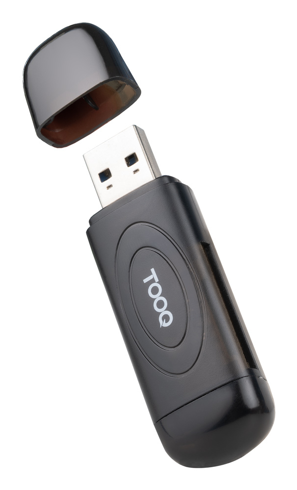 TooQ Technology Lecteur de Cartes externe USB-A 3.0 TooQ TQR-3002B (Gris)
