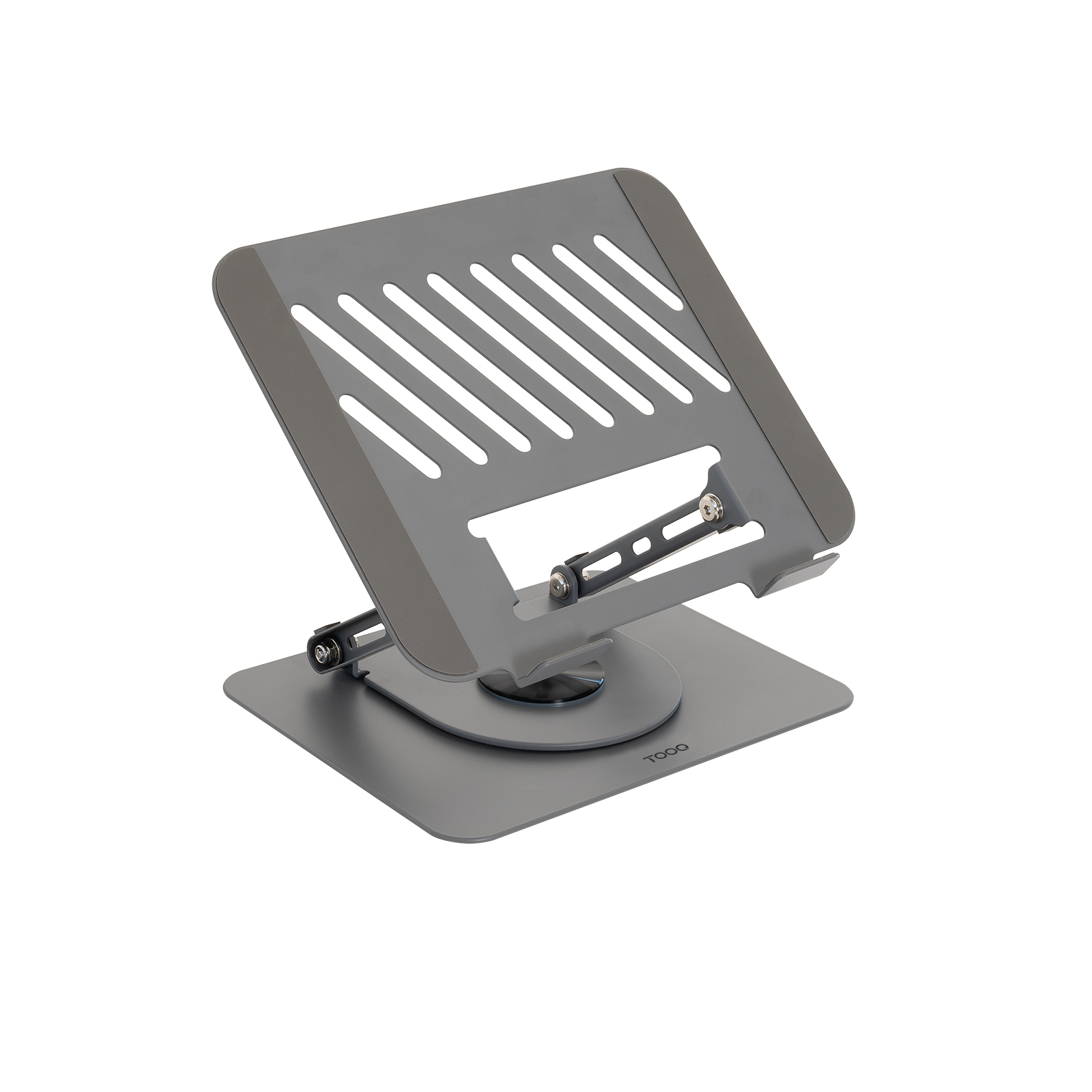 TooQ Technology Support pour ordinateur portable PH-DAFNE-G rotation 360°, acier, 11''-17'' gris foncé