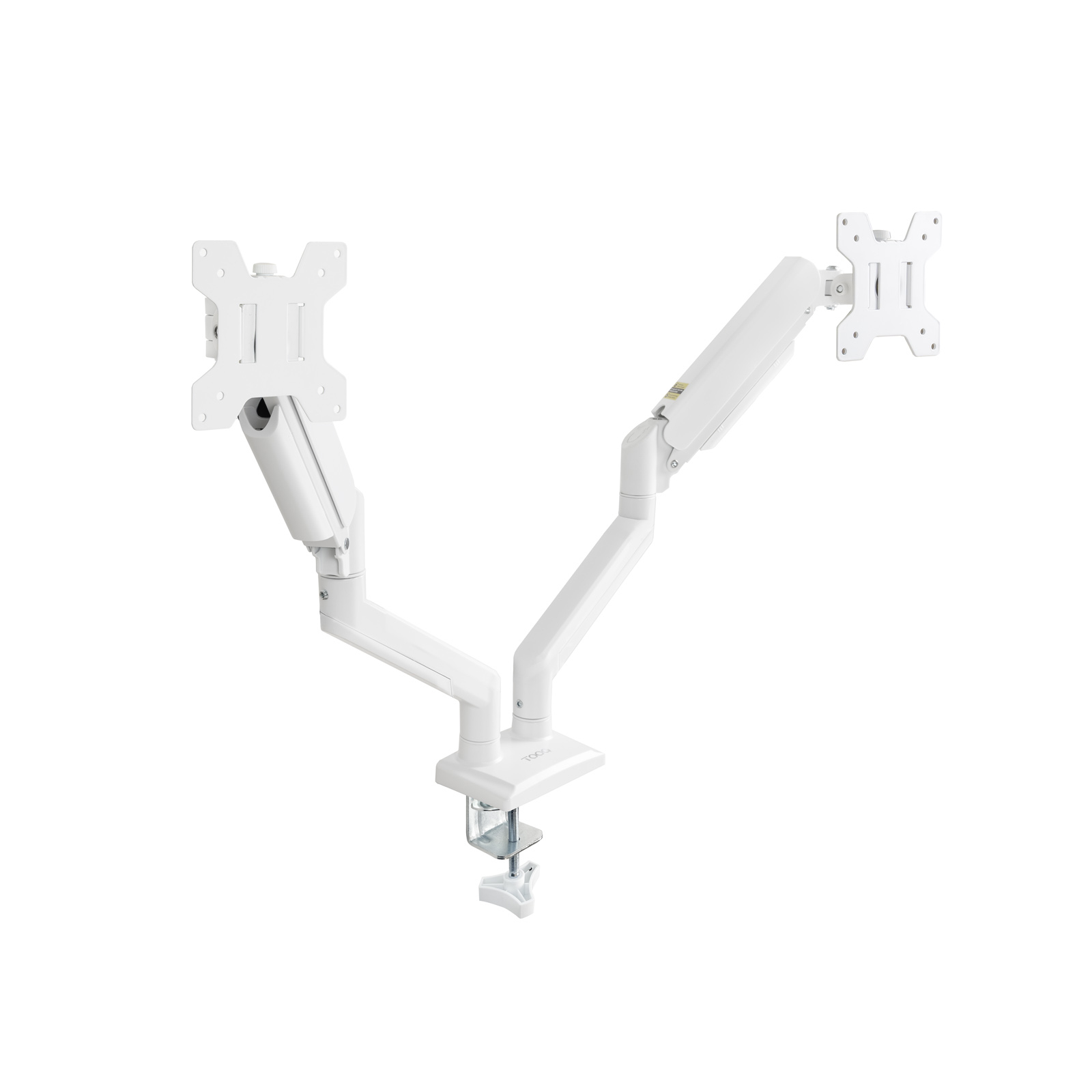TooQ Technology Support moniteur DB1434TNR-W Blanc double bras gaz rotation 34