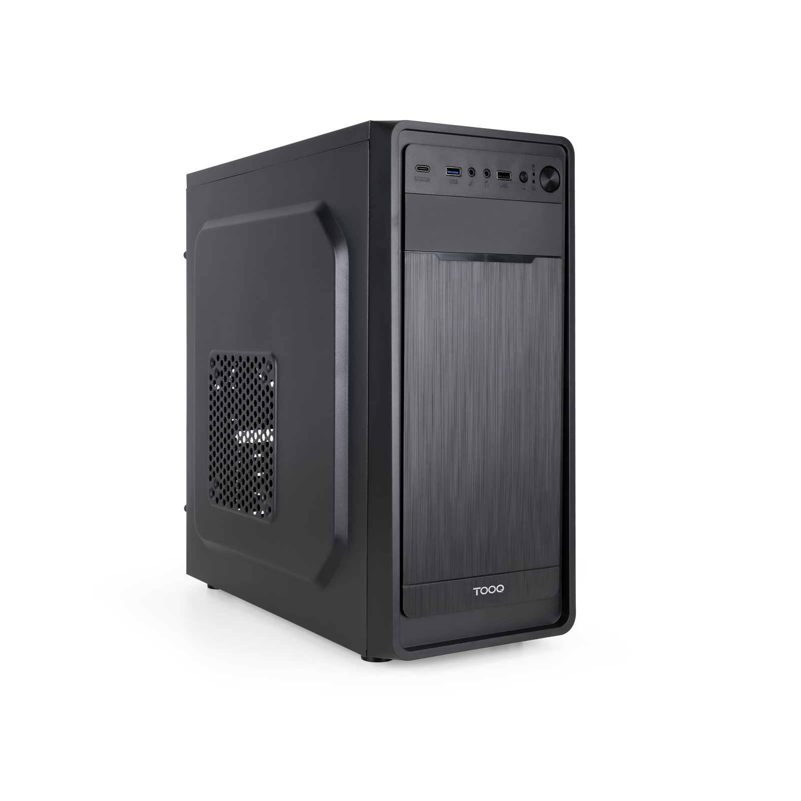 TooQ Technology Boitier Moyen Tour ATX TooQ Prisma Ultra avec alimentation 500W (Noir)