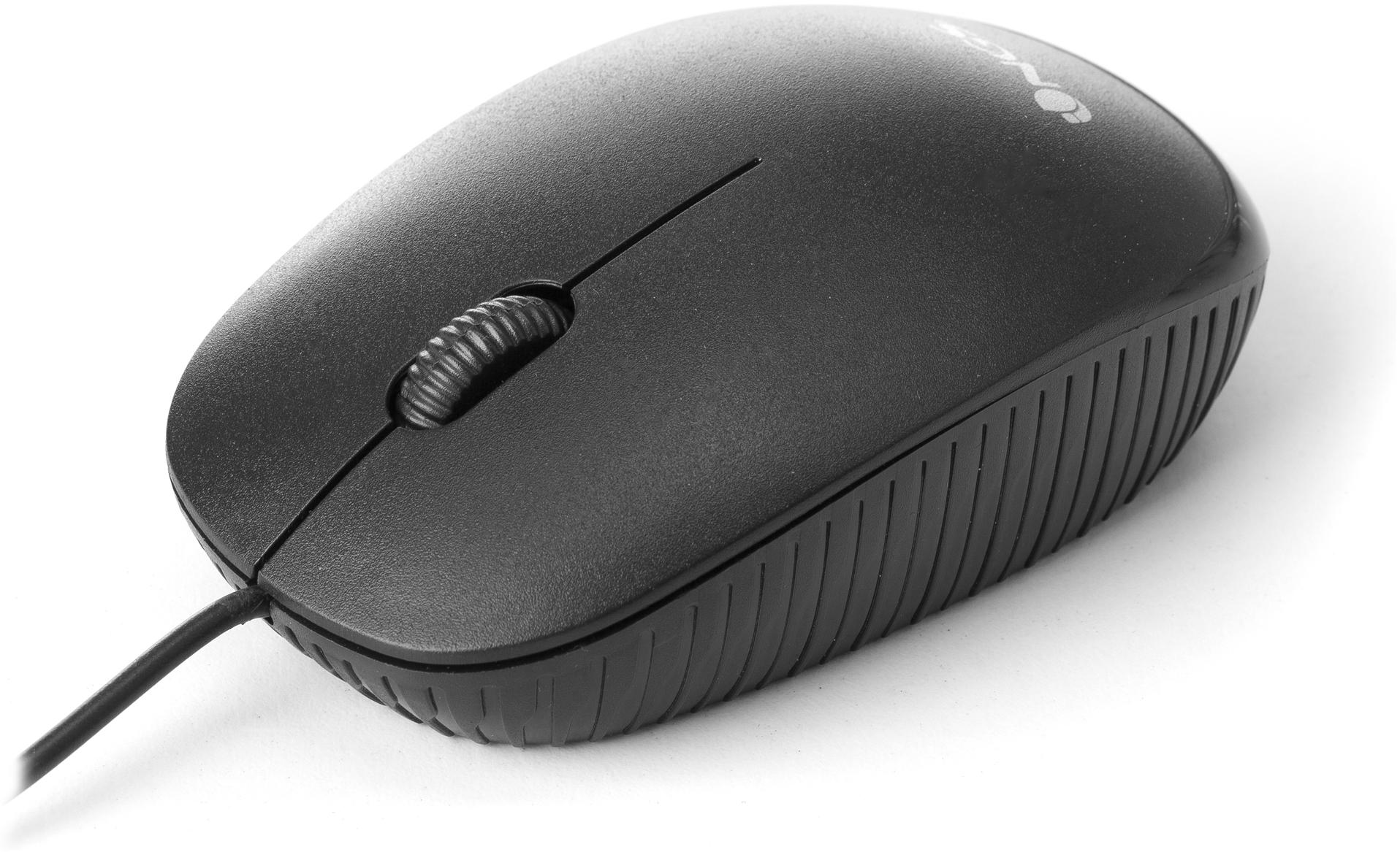 NGS Souris filaire Flame (Noir)