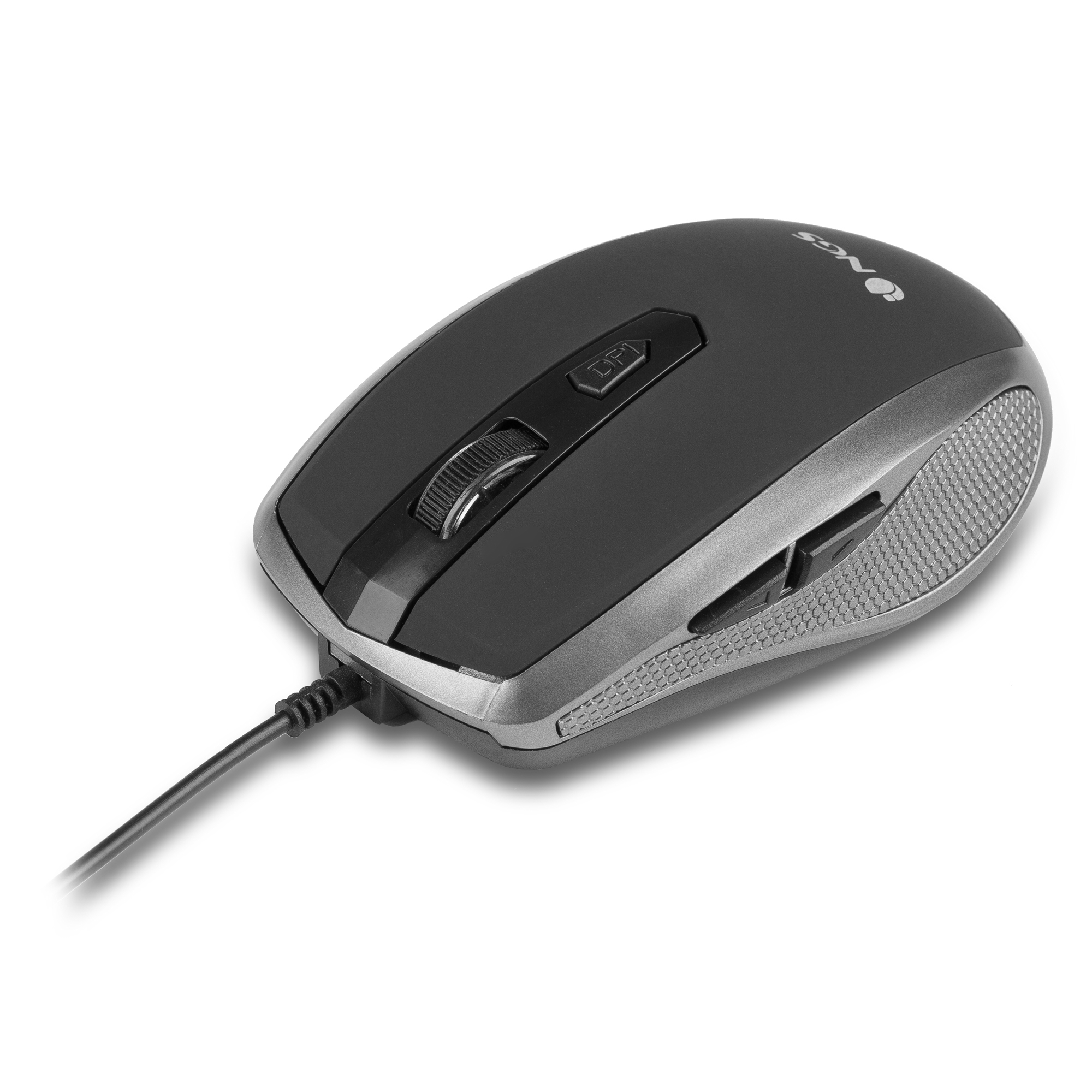 NGS Souris filaire Tick (Noir/Argent)