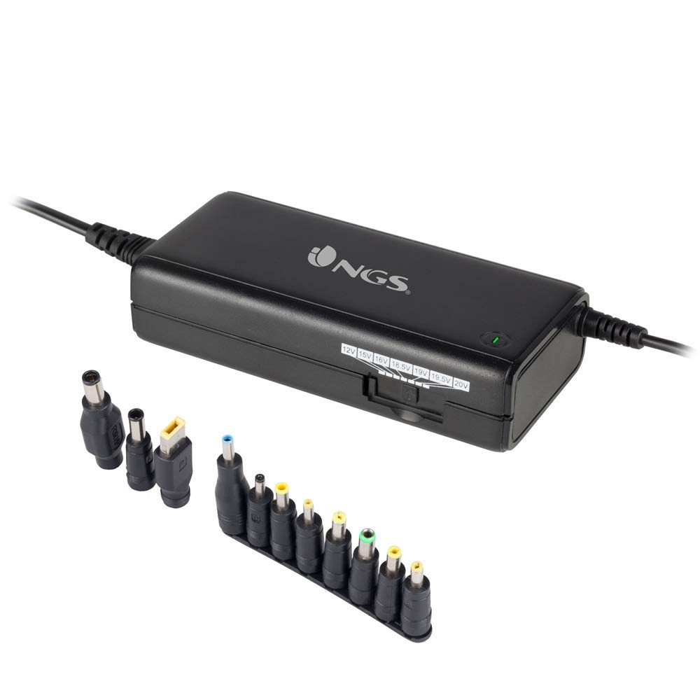 NGS Chargeur universel pour ordinateur portable 90W (11 embouts)