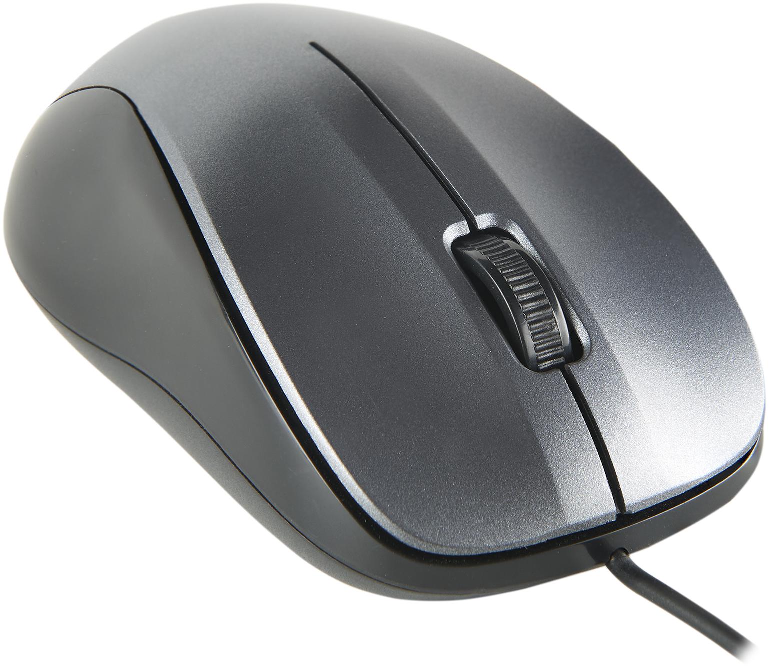NGS Souris filaire Crew (Gris)