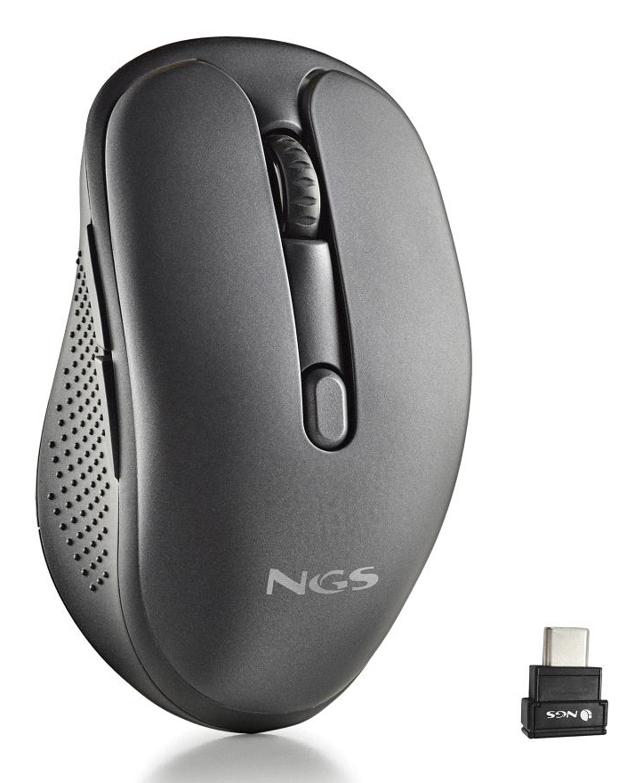 NGS Souris optique sans fil Bluetooth Evo Jot 1600 DPI Noir