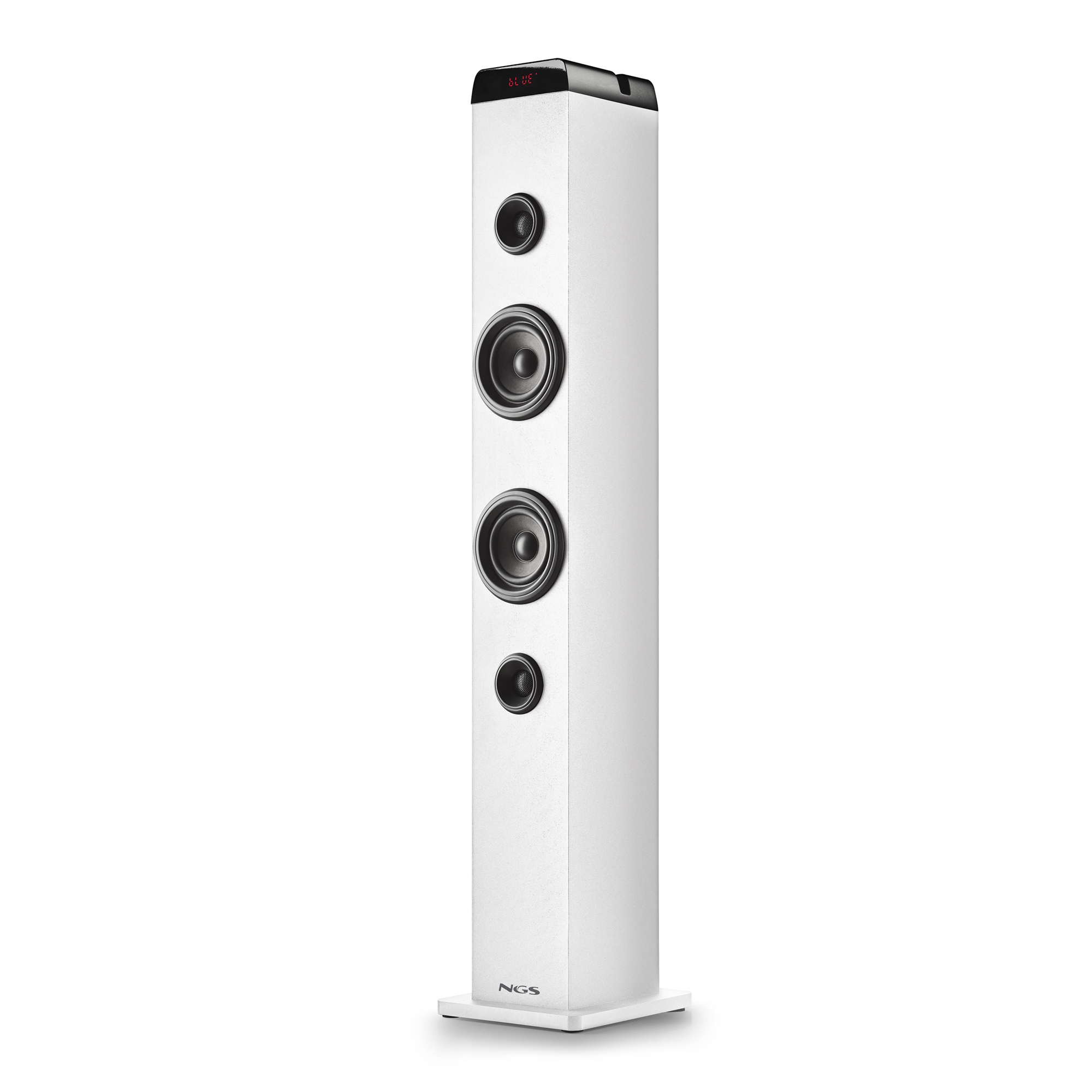 NGS Colonne de son/Enceintes Bluetooth Skycharm Pro (Blanc)