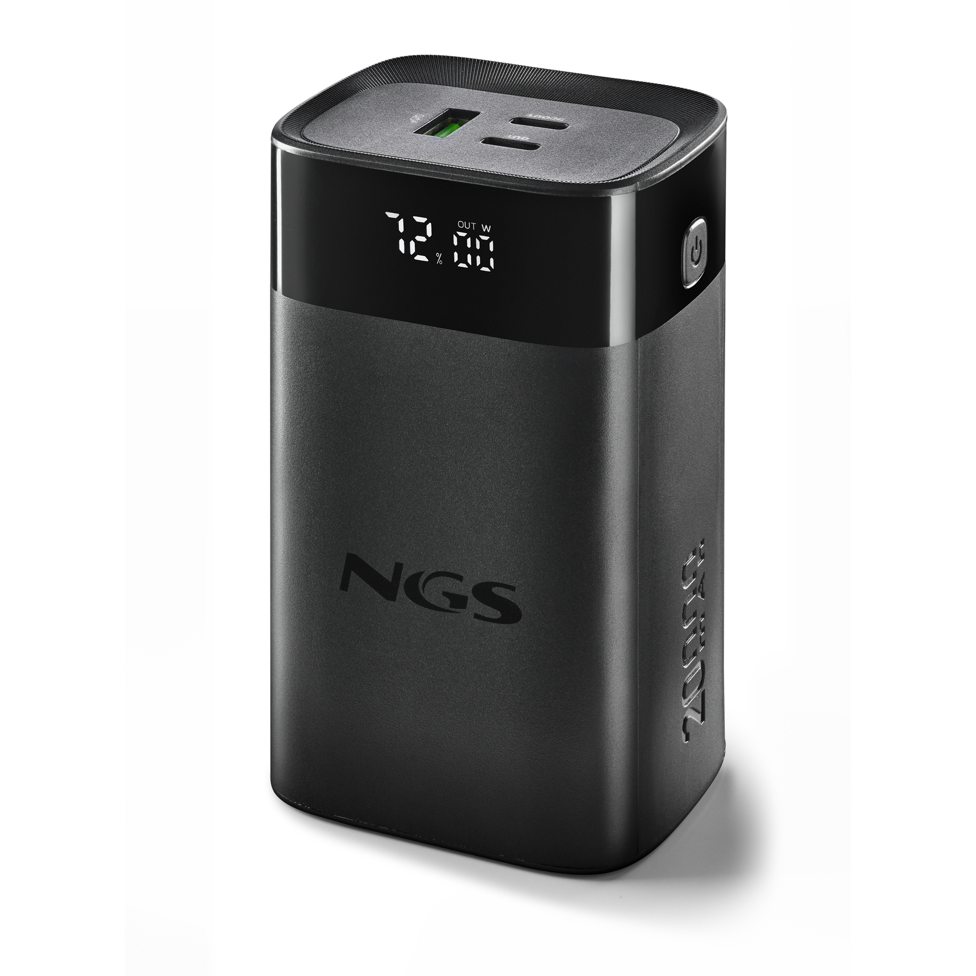 NGS Batterie externe TWIX 20 20 000 mAh 65 W Power Delivery 3.0 PPS Quick Charge 3.0 Noir