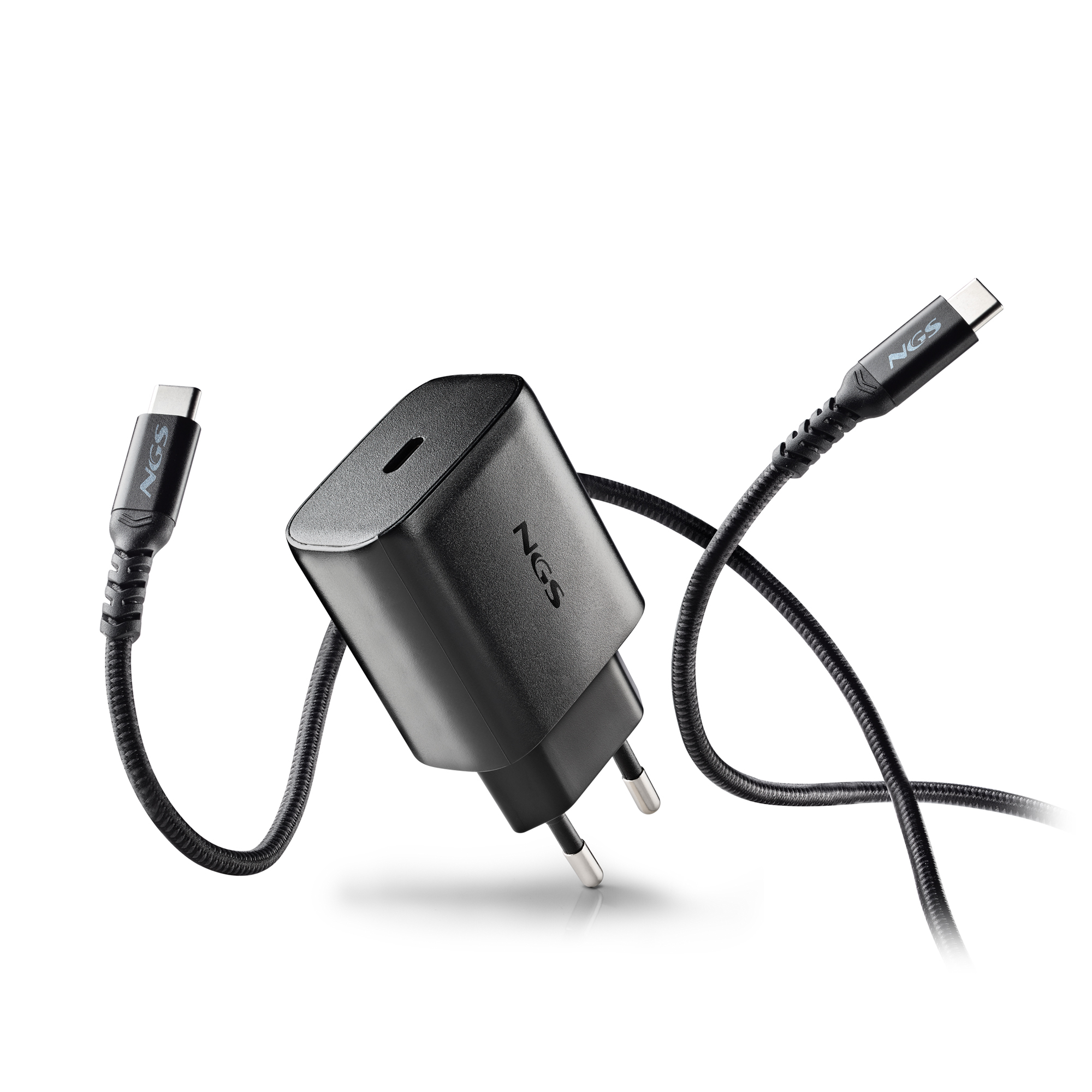 NGS Chargeur secteur Bud 1x USB-C 45W (Noir)