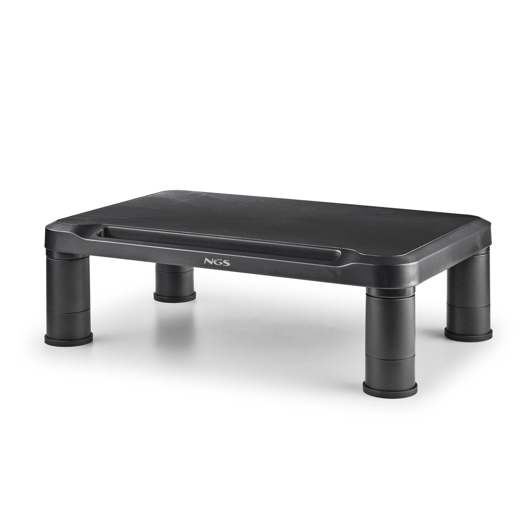 NGS Support écran SCREEN STAND Réglable 3 hauteurs 20 kg Noir Plastique