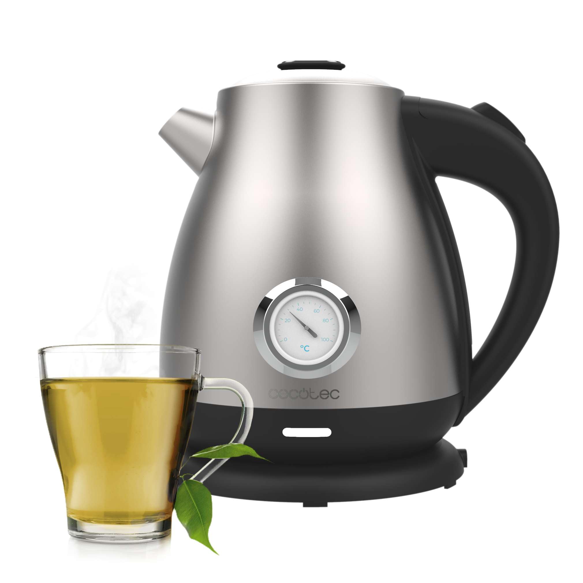 Cecotec Thermosense 620 Retro Steel (edelstahl/schwarz