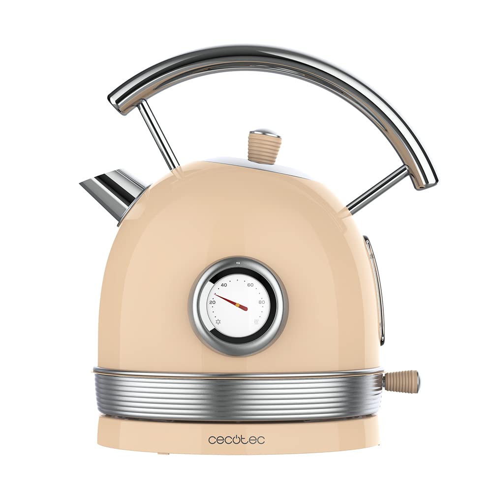 Cecotec Thermosense 420 Vintage Light Beige (beige/edelstahl