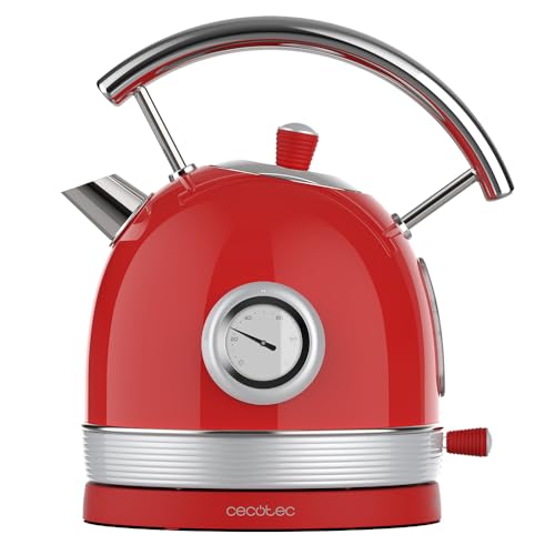 Cecotec Thermosense 420 Vintage Light Red  (rot/edelstahl