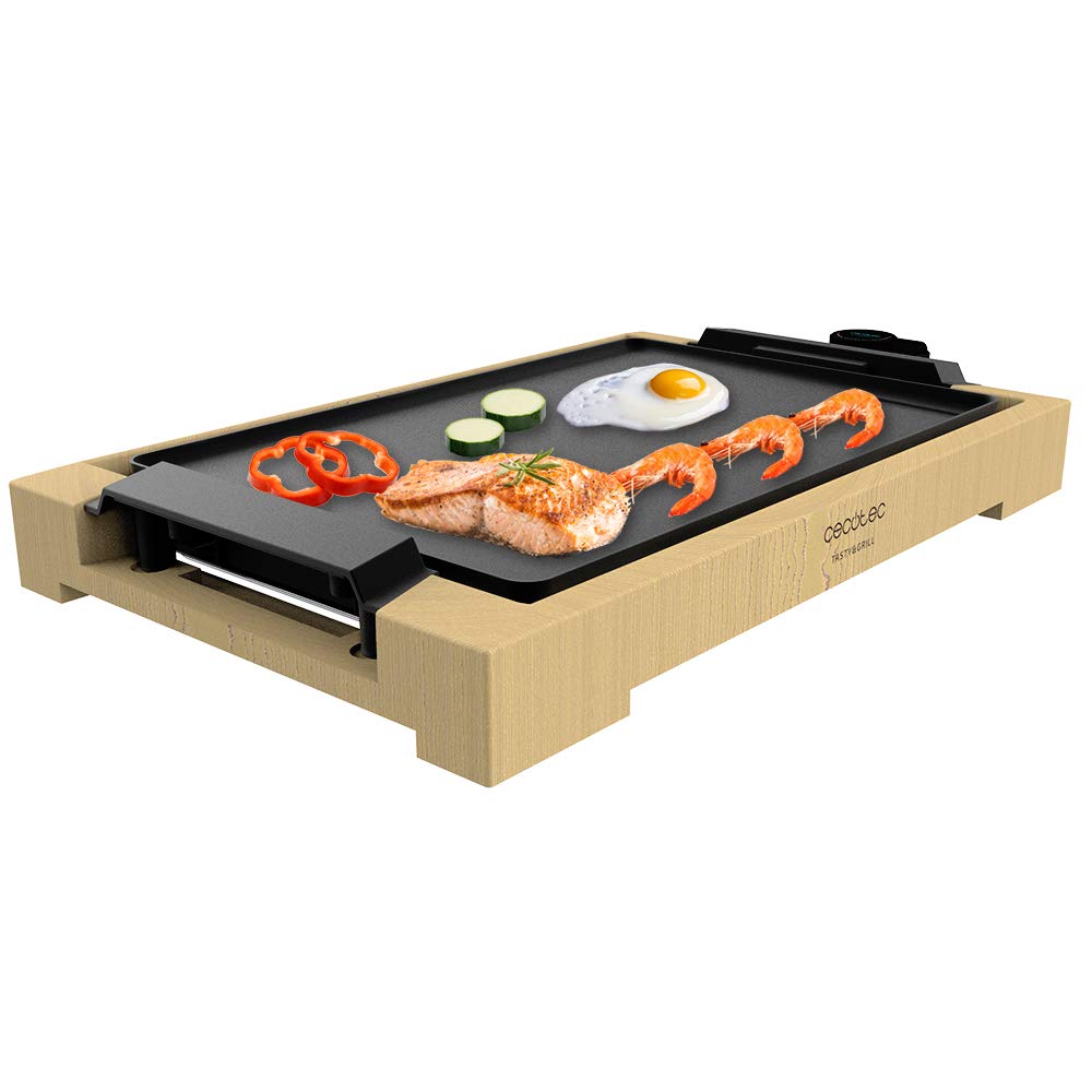 Cecotec Tischgrill Tasty&Grill 2000 Bamboo