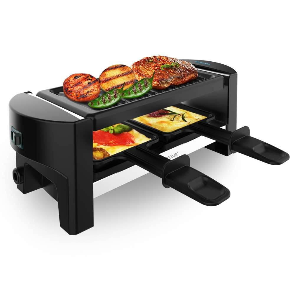 Cecotec Raclette Cheese&Grill 3200 Pocket (schwarz/edelstahl