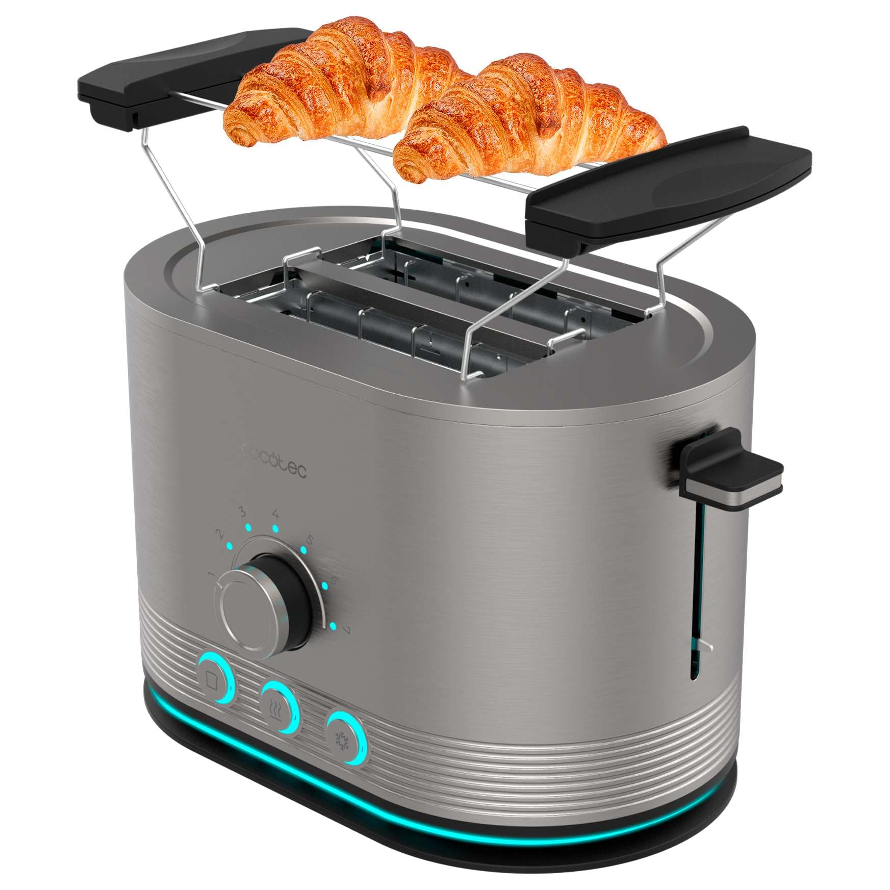 Cecotec Toaster Shine&Toast Double (edelstahl