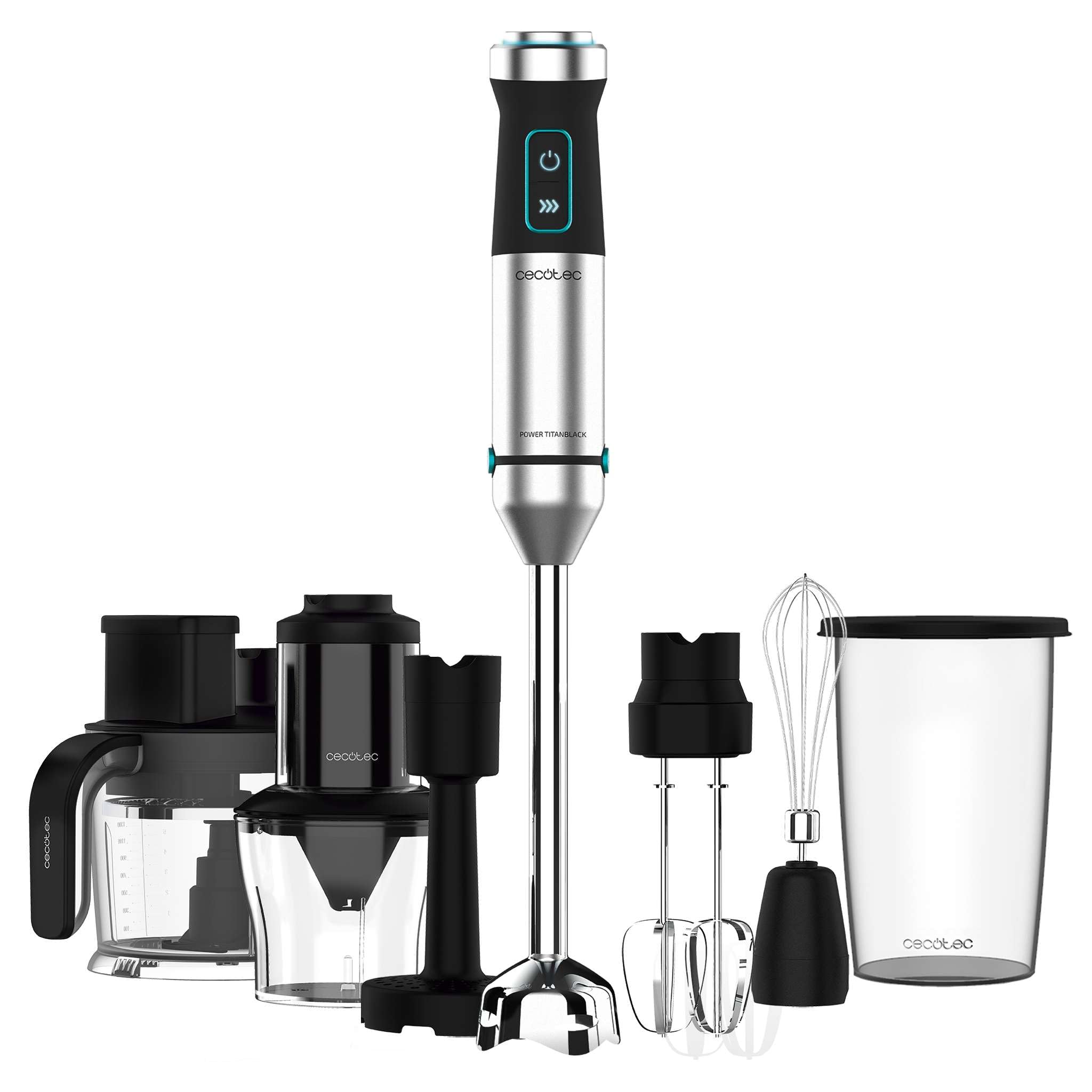 Cecotec Stabmixer Power TitanBlack 1500 XL