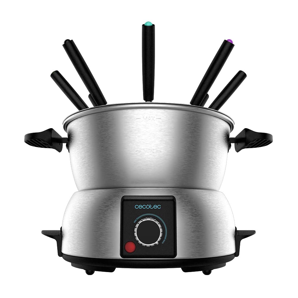 Cecotec Elektrisches Fun GourmetFondue (edelstahl