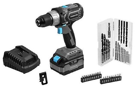 Cecotec perceuse CECOTEC visseuse brushless 20.0 V avec batterie 4 1 sans coffret
