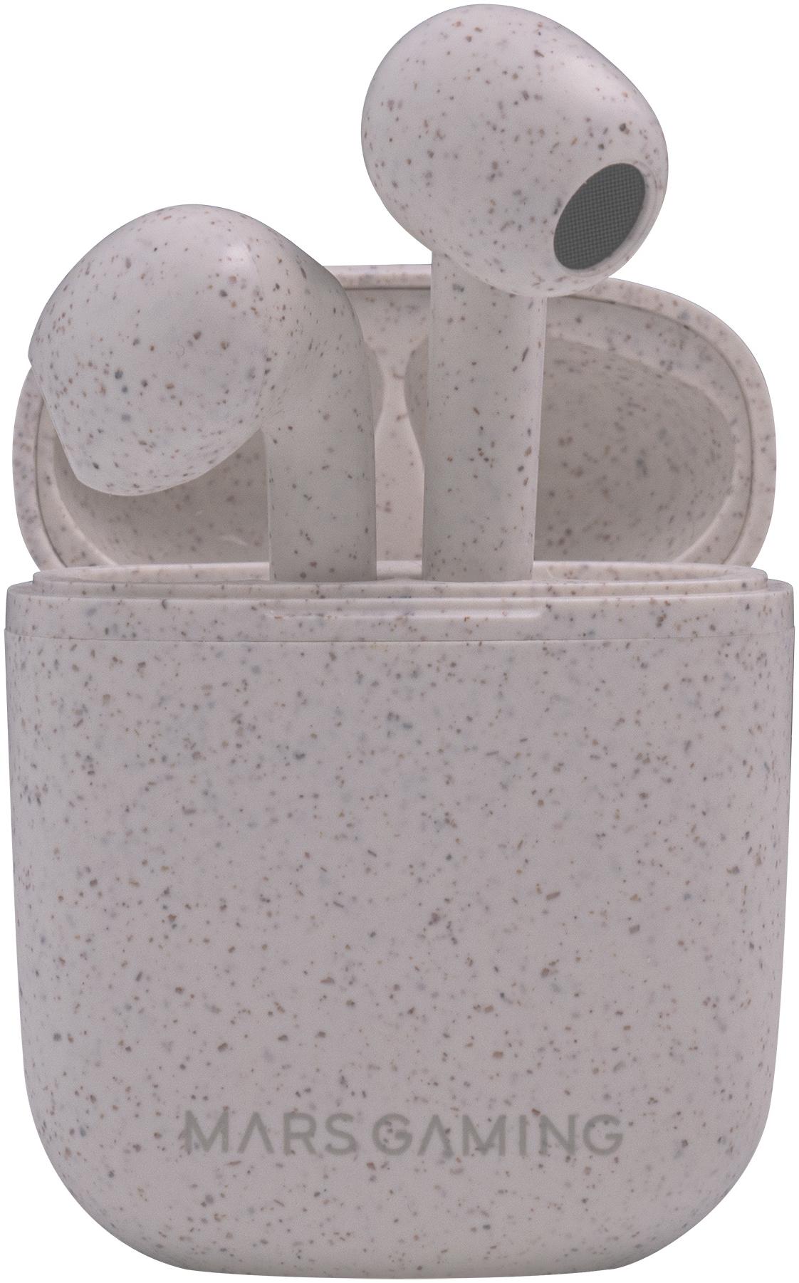 MARS GAMING Ecouteurs intra-auriculaires Bluetooth MHI-Eco (Blanc)