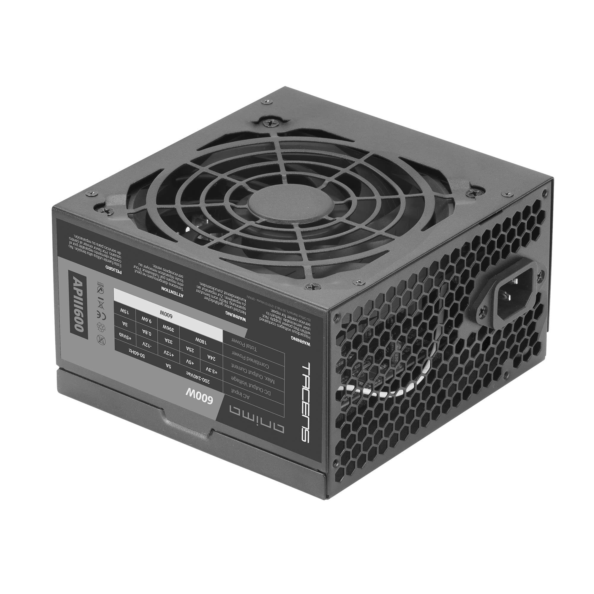 Anima Alimentation ATX  APIII - 600W (Noir)