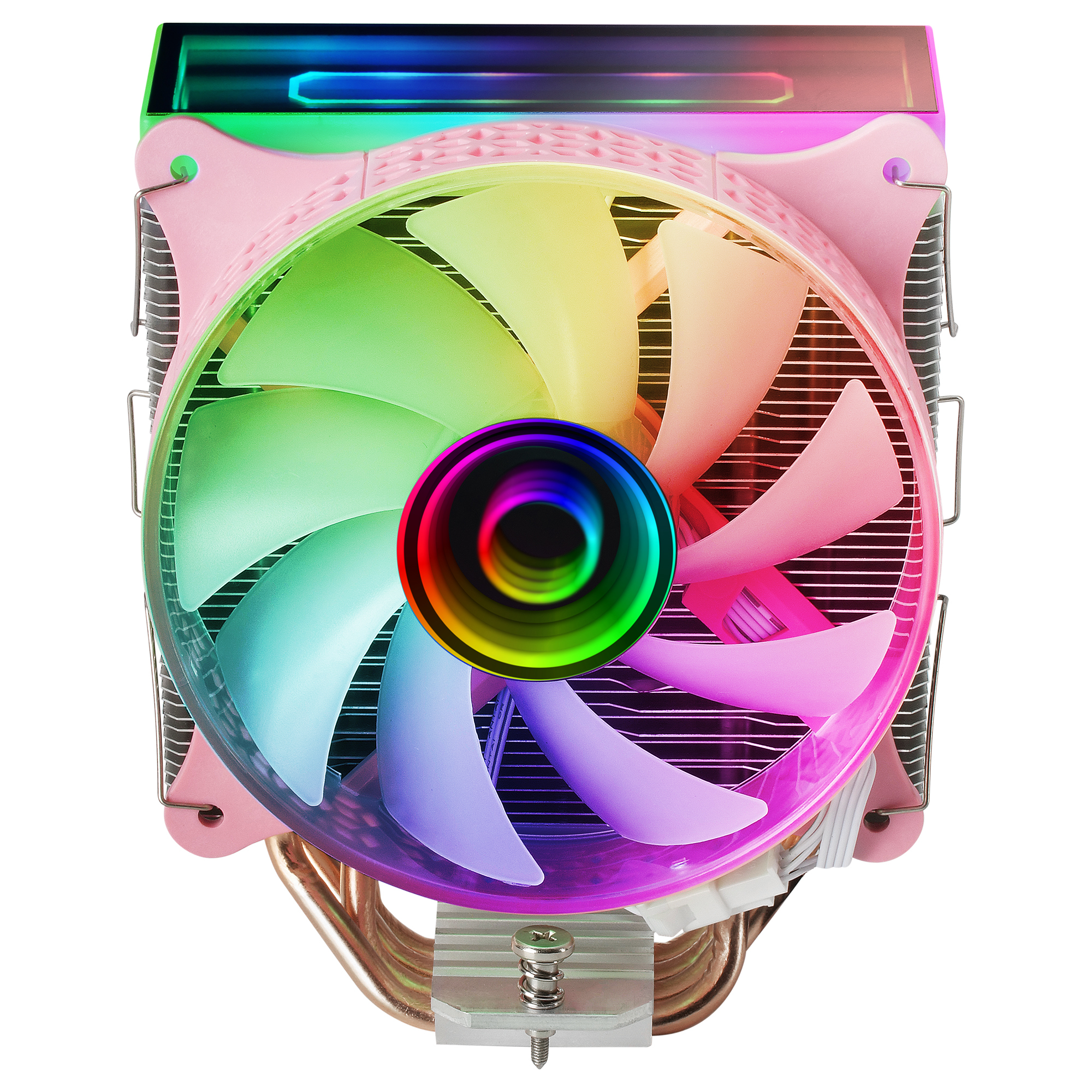 MARS GAMING Ventilateur pour processeur MCPU-VR RGB (Rose)