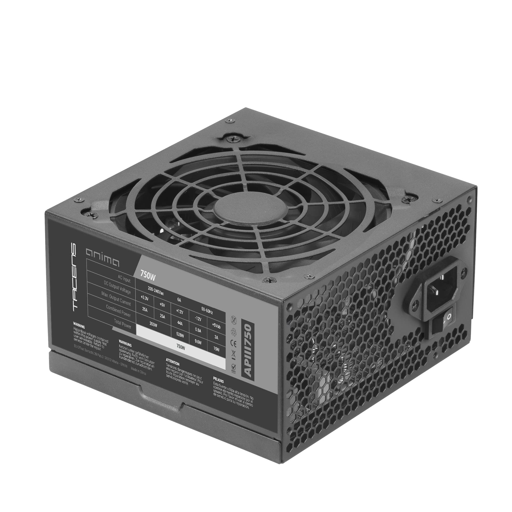 Anima Alimentation ATX APIII - 750W (Noir)