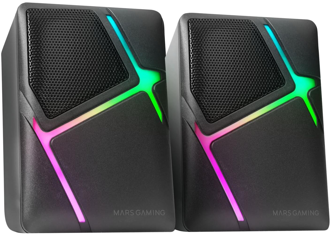 MARS GAMING - Modèle: Enceintes Bluetooth MS-H RGB