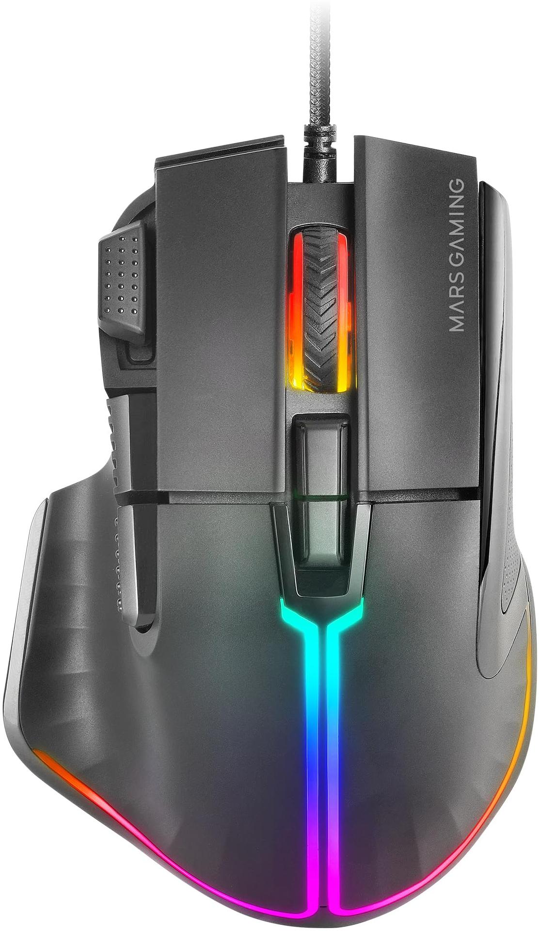 MARS GAMING MARS GAMING MM-XT RGB Souris Gamer Filaire (Noir)