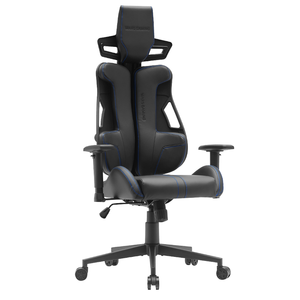 MARS GAMING Fauteuil ergonomique MGC Elite (Noir/Bleu)