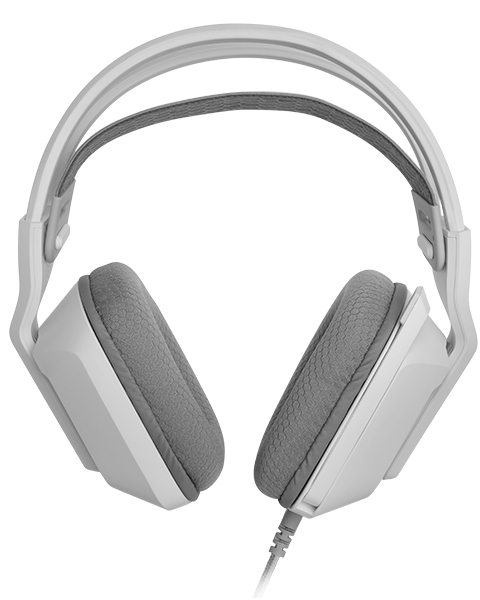 MARS GAMING Casque Gamer filaire  MH-Strike RGB (Blanc)