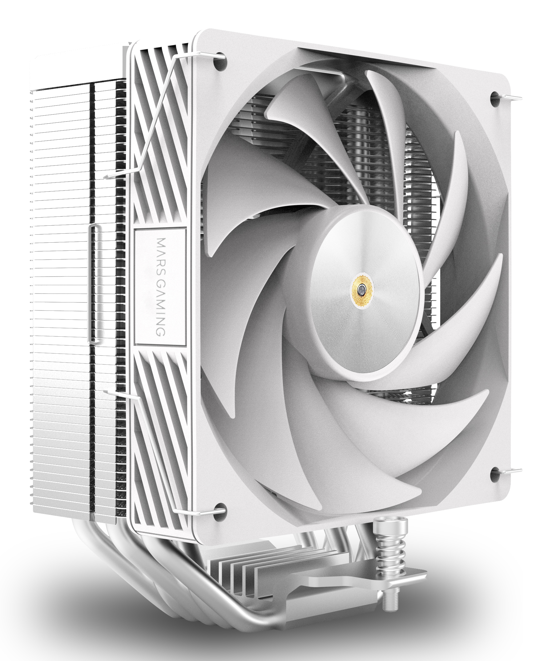 MARS GAMING Dissipateur thermique pour processeur MCPU-X5, TDP 280 W, ventilateur PWM, OUI, 120 mm, blanc