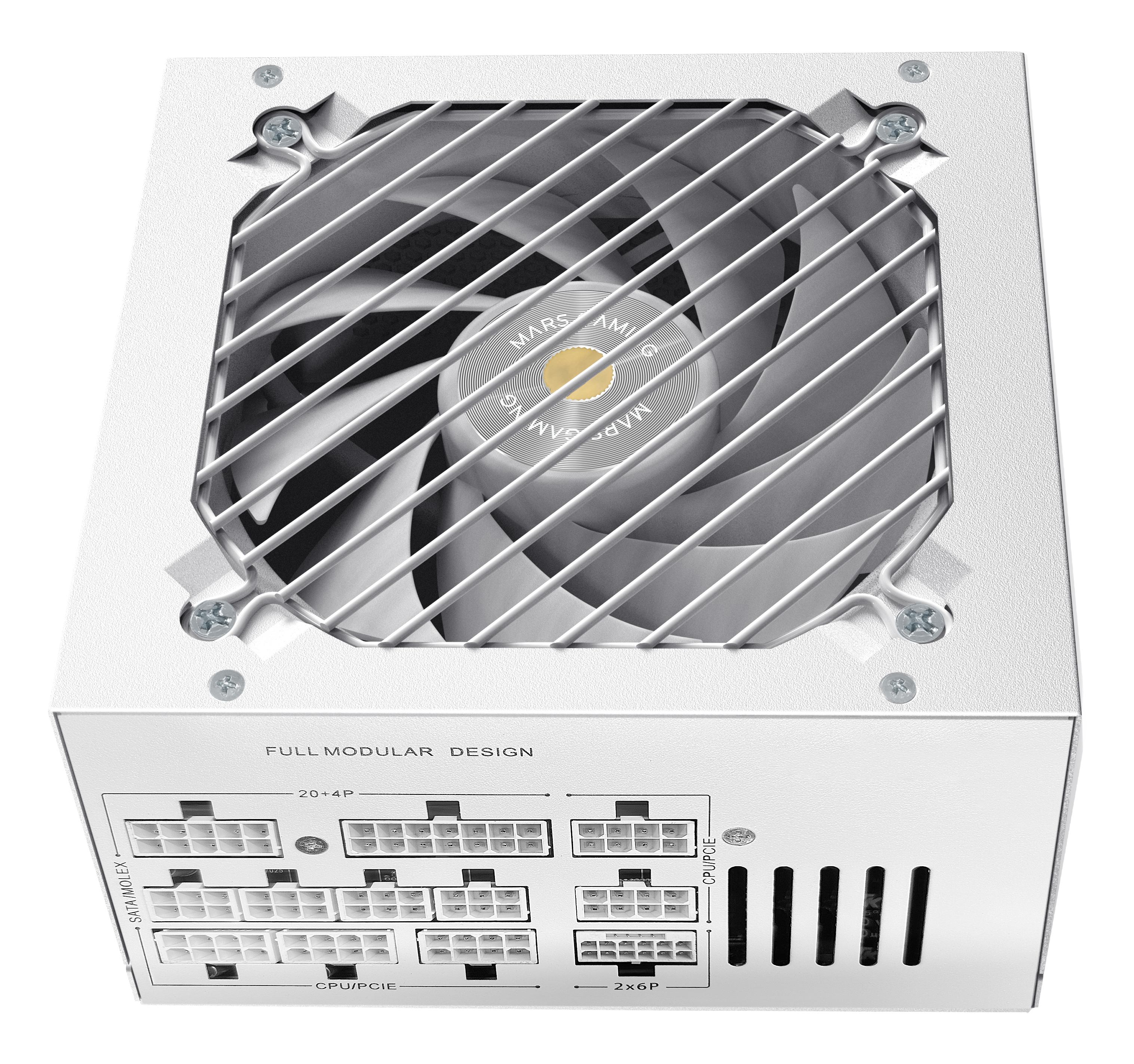 MARS GAMING Alimentation ATX  MPBP - 1000W (Blanc) Version SI
